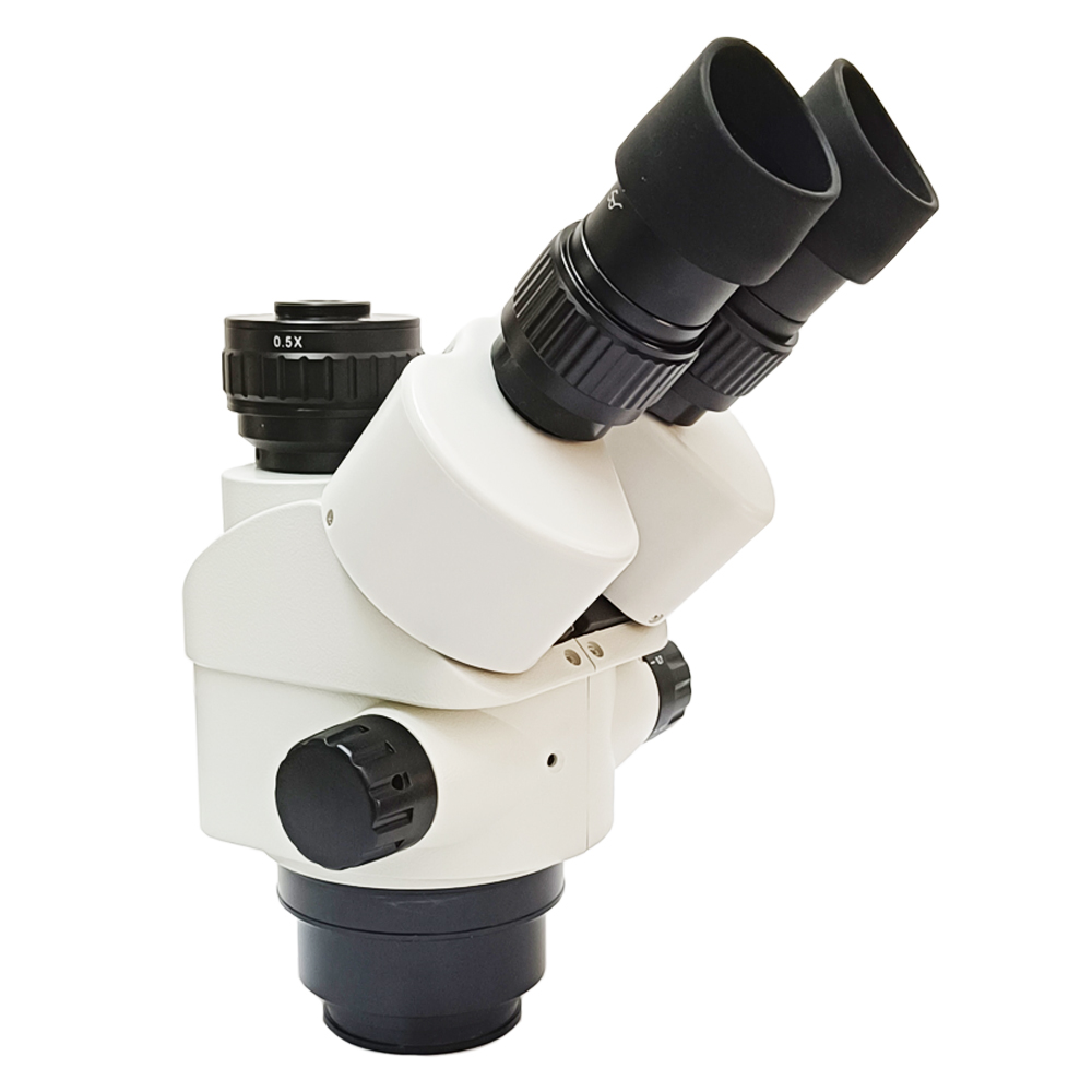 Trinocular Stereo Microscope 7X-45X - Testa per microscopio trinoculare professionale in