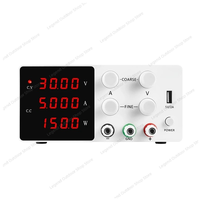 High Precision Dc Power Supply 30V 10A - Alimentatore DC Regolato 30V 5A 10A