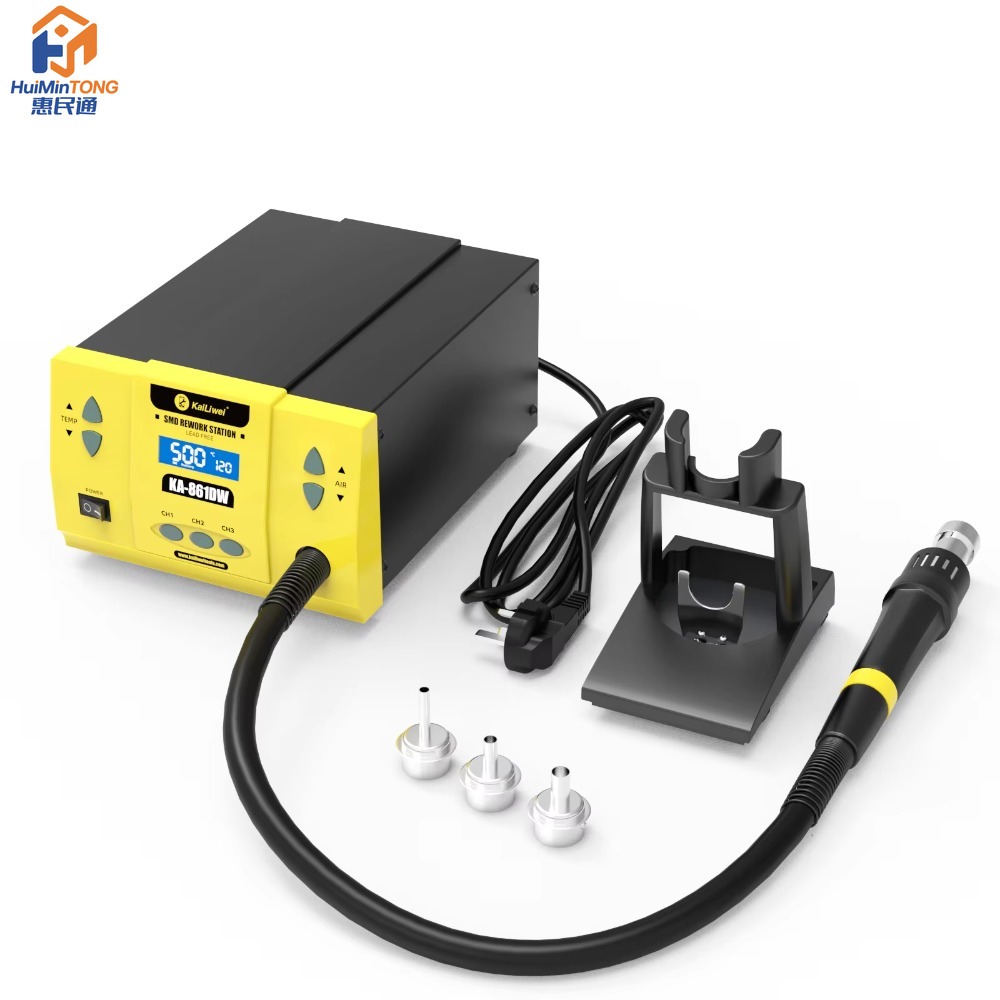 Hot Air Rework Station 861Dw - Kailiwei 861DW 1000W Stazione di Saldatura