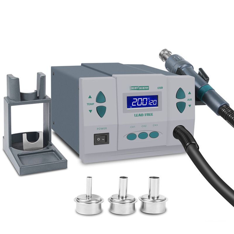 Hot Air Rework Station 861Dw - 1000W220/110V 861DW Pistola di calore Stazione