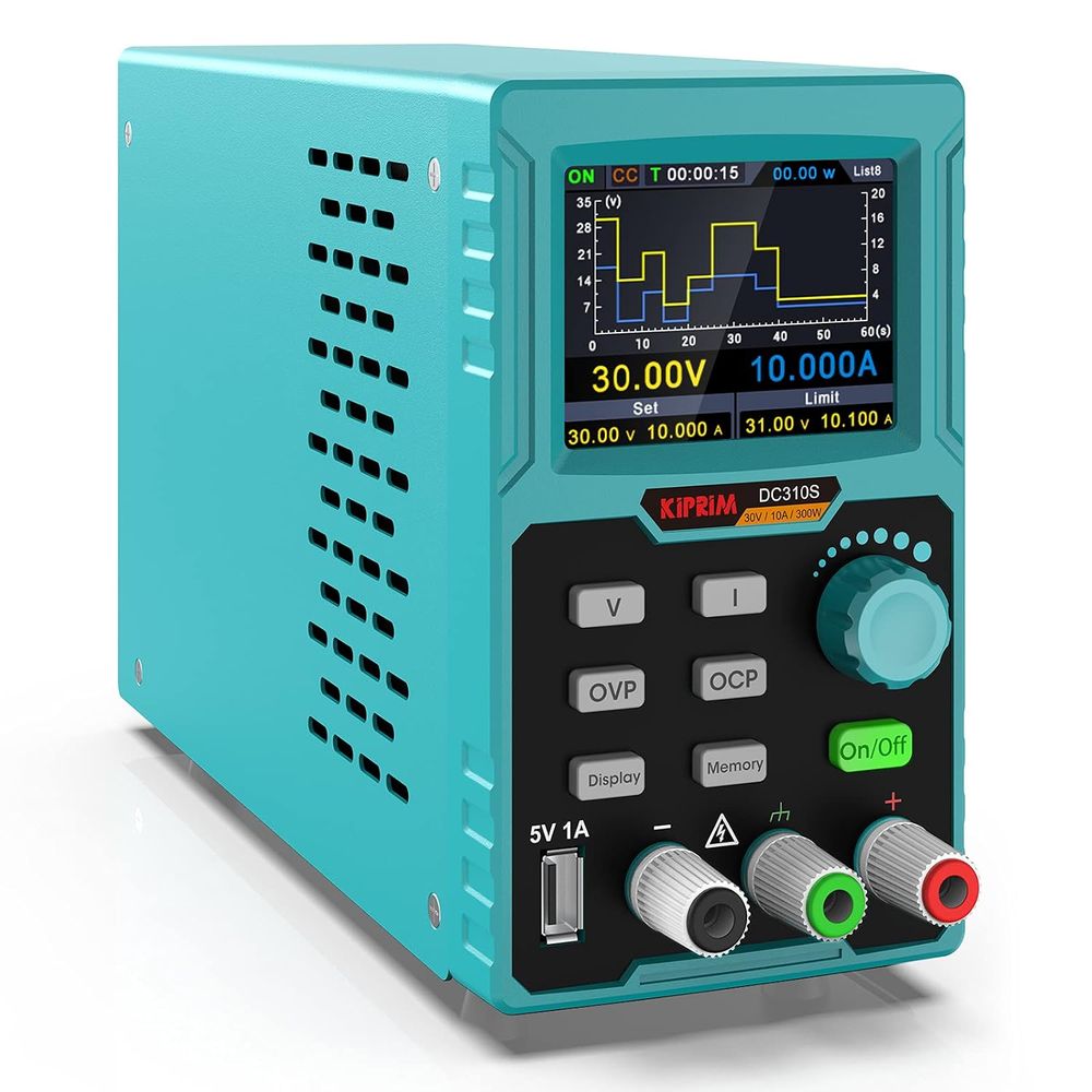High Precision Dc Power Supply 30V 10A - Alimentatore DC, 0-30V 0-10A, Alimentatore Regolabile,