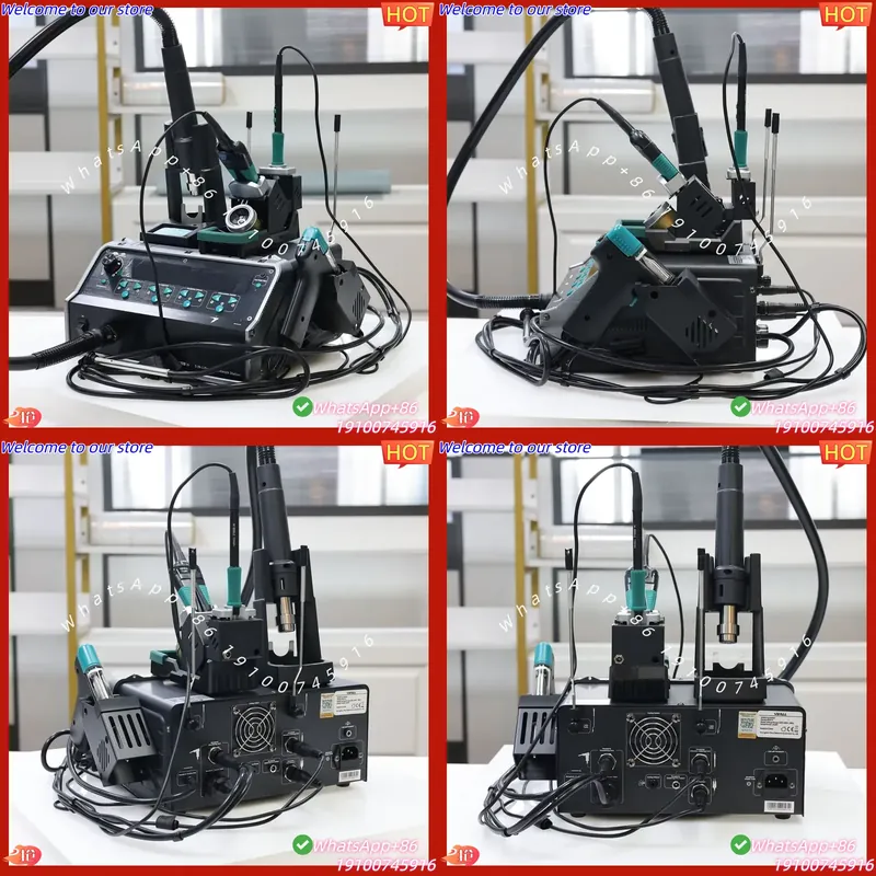 Desoldering Pump Electric Vacuum Station - Stazione di Saldatura 5-in-1 YIHUA-948D IV