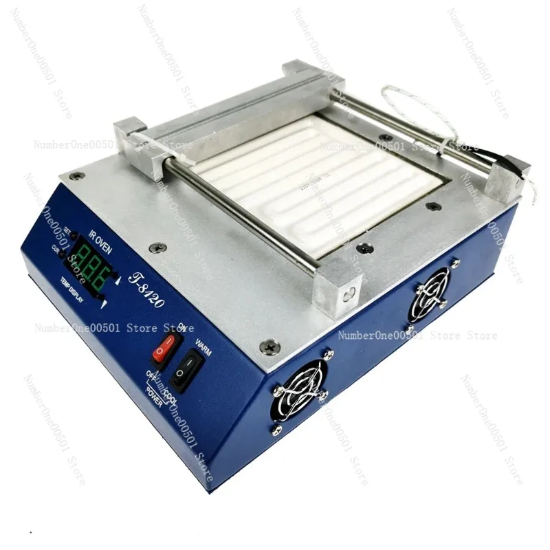 Infrared Bga Rework Station - Forno di preriscaldamento T-8120, Piastra di