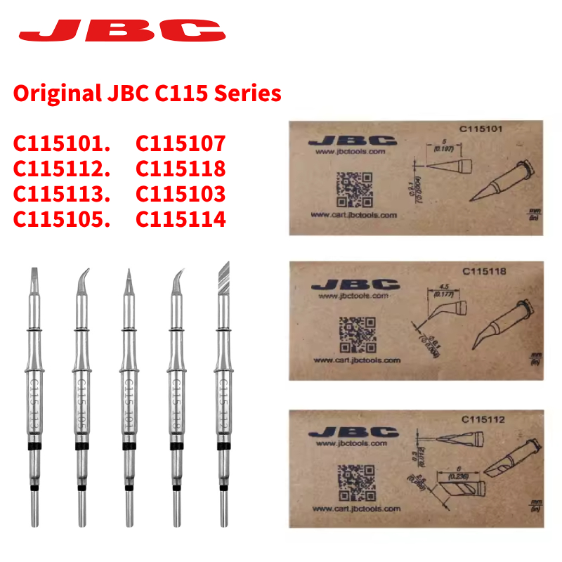 C115 Nano Soldering Iron Station - Punta per saldatore JBC C115, strumenti