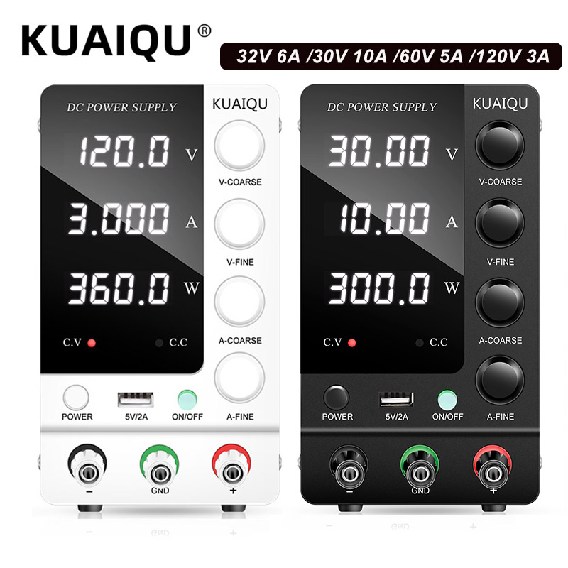 High Precision Dc Power Supply 30V 10A - KUAIQU Alimentatore CC da Laboratorio 30V