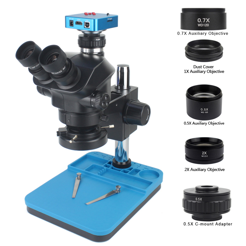 Microscopio Trinoculare Simul- - Simul-Focal Industrial Microscope 4K Hdmi recensione e prezzo