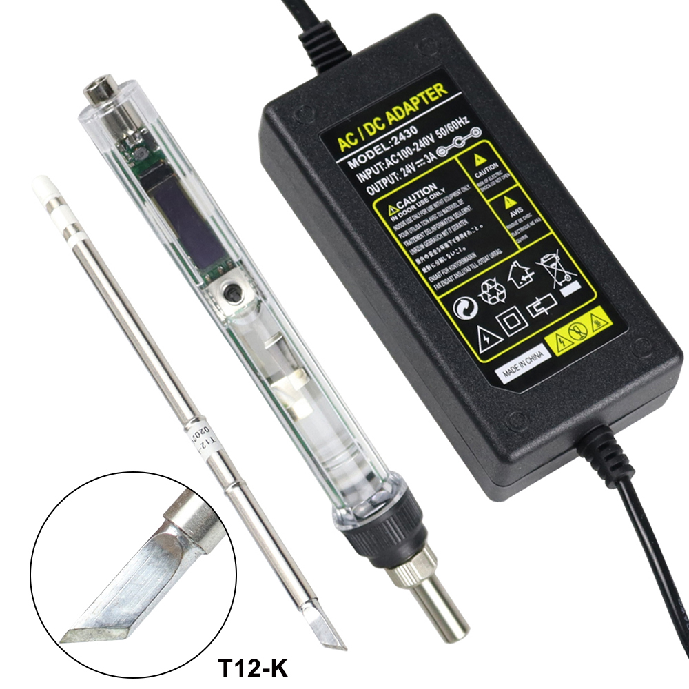 T12 Kit saldatore elettrico DC - T12 Soldering Station Oled recensione e prezzo
