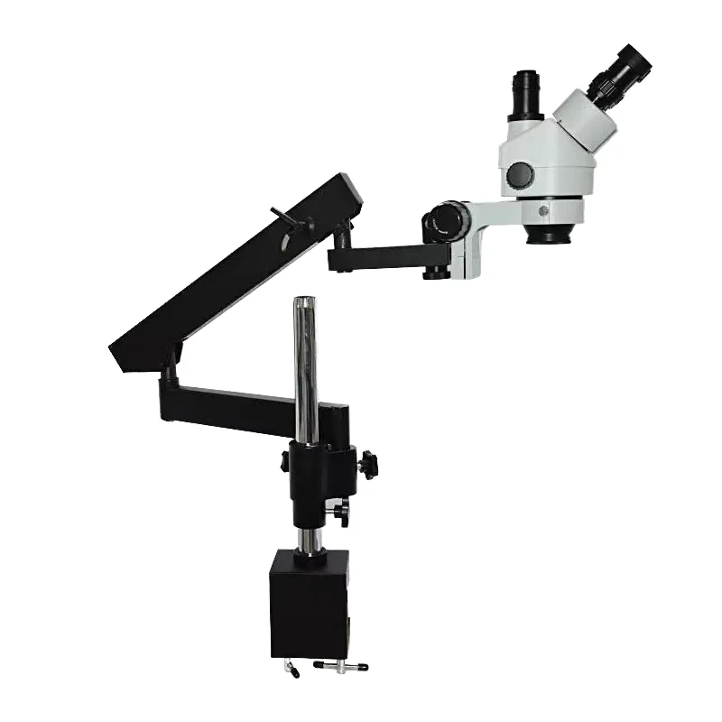 Microscopio stereo trinoculare - Articulating Arm Boom Stand Microscope recensione e prezzo