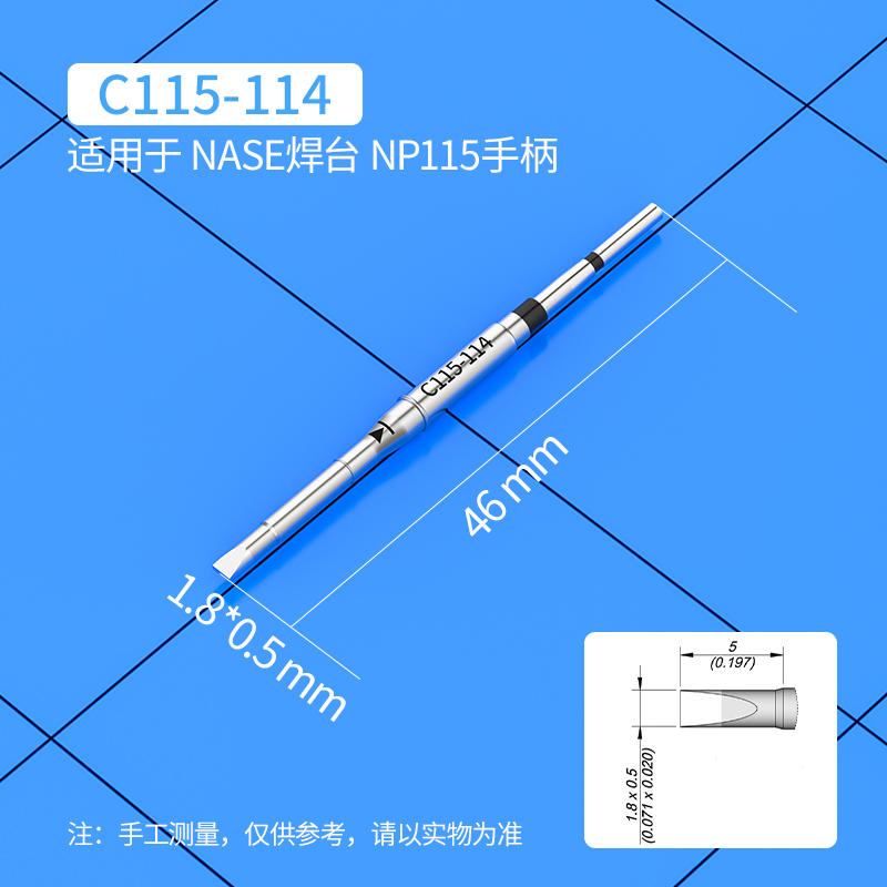 Punte per saldatore C115 C115- - C115 Nano Soldering Iron Station recensione e prezzo