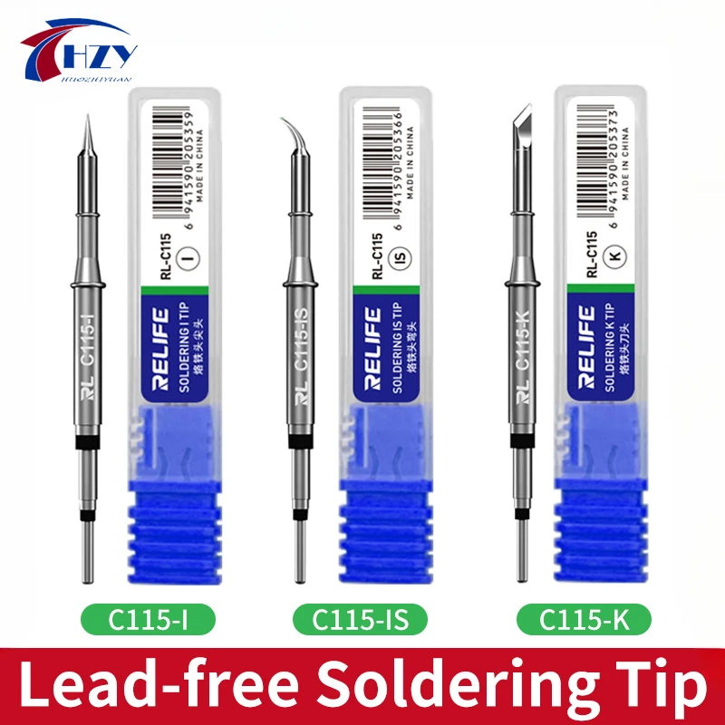 RELIFE C115-K/I/IS Nano-livell - C115 Nano Soldering Iron Station recensione e prezzo