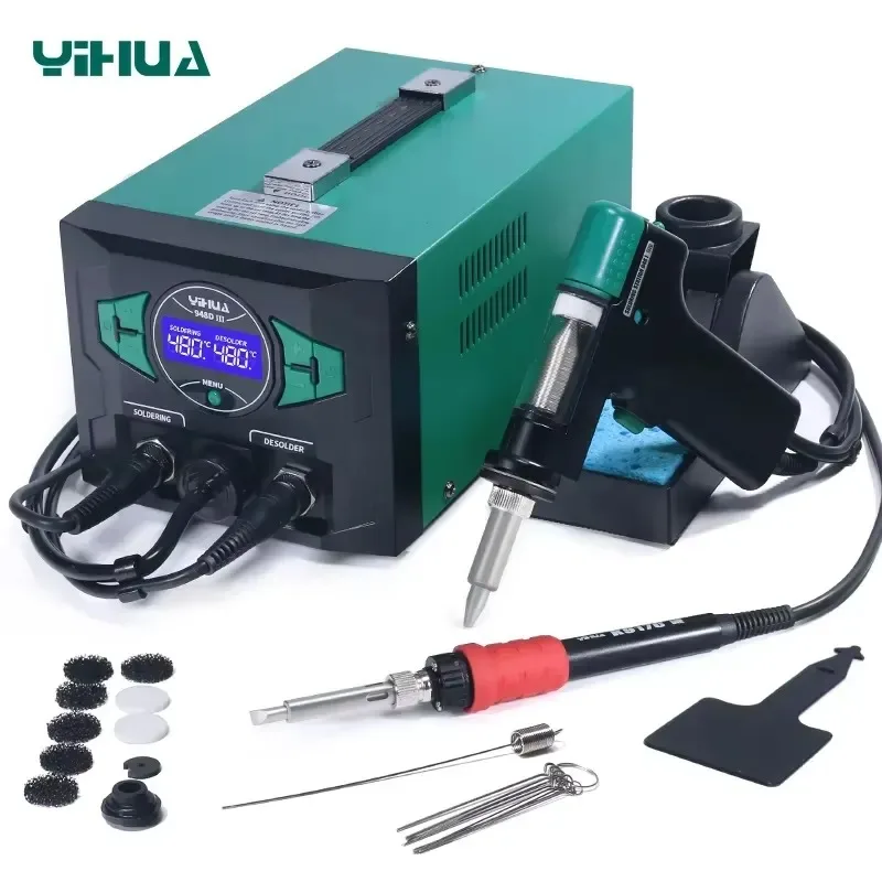 Stazione Dissaldante Elettrica - Desoldering Pump Electric Vacuum Station recensione e prezzo