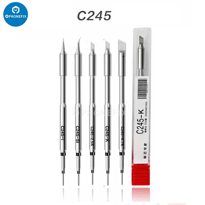 C210 C245 C115 Punte di ferro  - C115 Nano Soldering Iron Station recensione e prezzo