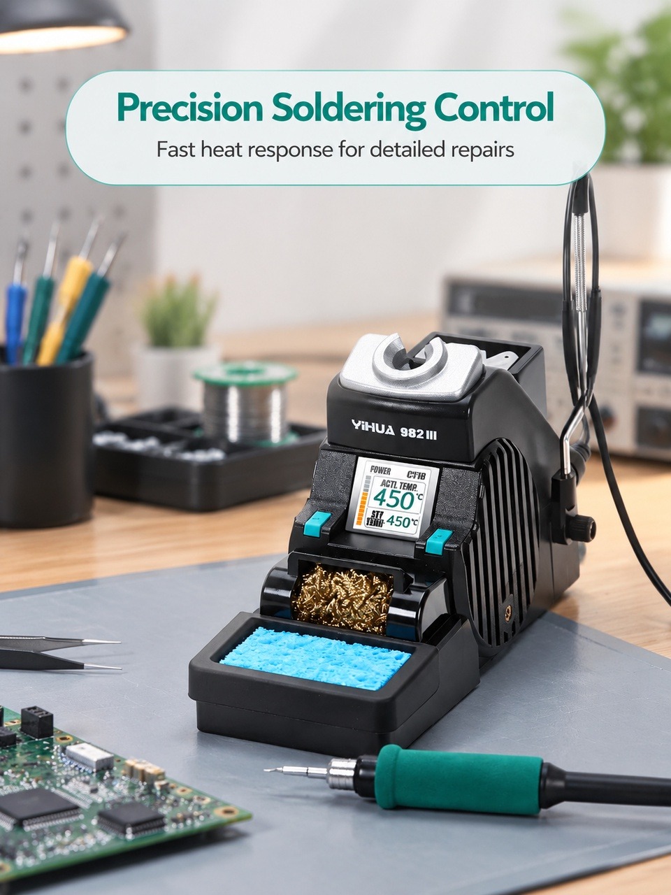 YIHUA 982-III C210 Stazione di - C210 Precision Soldering Station recensione e prezzo