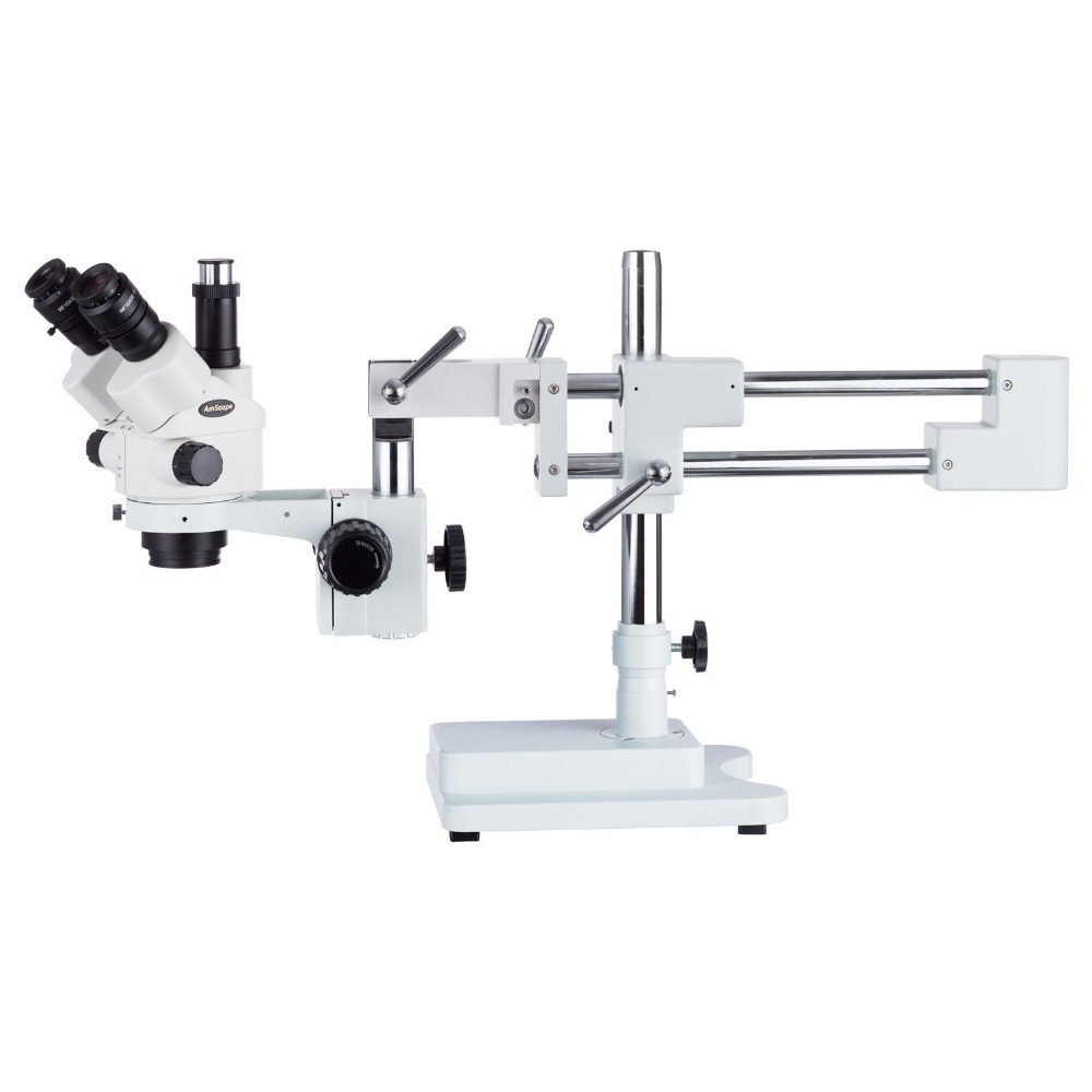 Microscopio Stereo Trinoculare - Trinocular Stereo Microscope 7X-45X recensione e prezzo