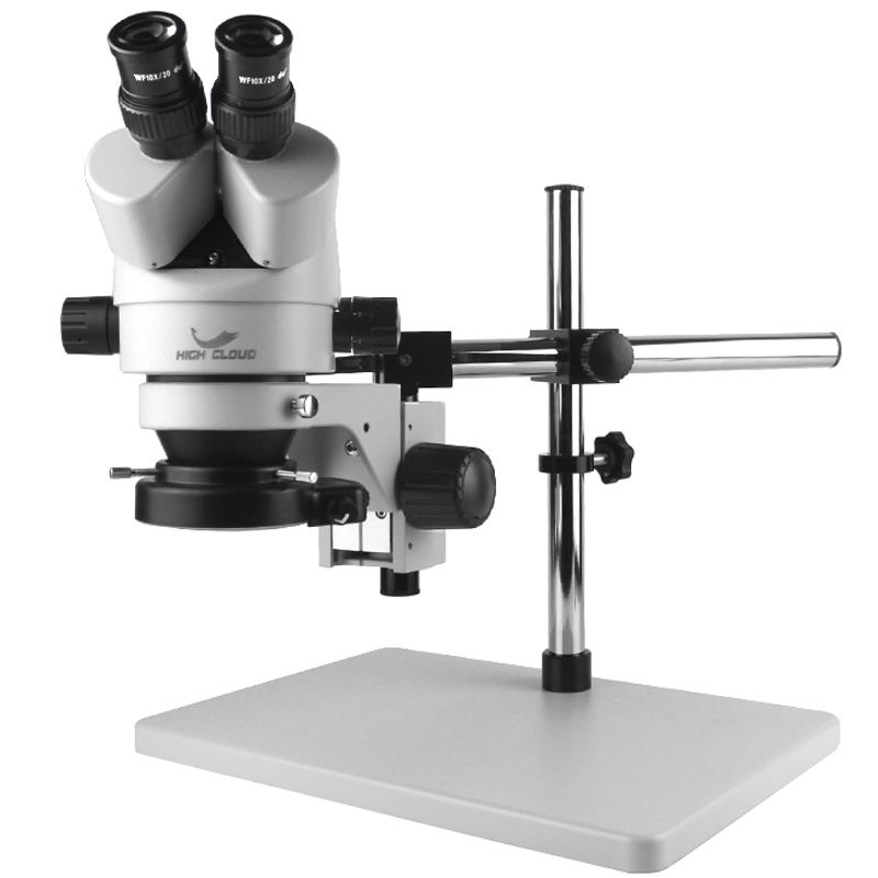 Microscopio trinoculare stereo - Trinocular Stereo Microscope 7X-45X recensione e prezzo