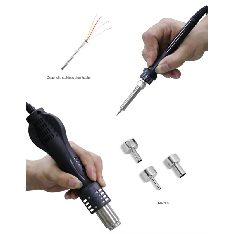 ATTEN AT8586 2 in 1 750W Stazi - 2 In 1 Soldering Rework Station 750W recensione e prezzo