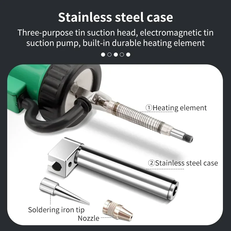 LUXIANZI Nuovo Strumento di Sa - Desoldering Pump Electric Vacuum Station recensione e prezzo