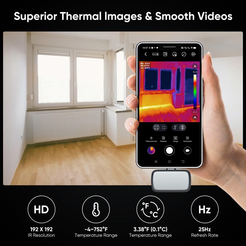 GW192A Termocamera 192X192 Rip - Thermal Imaging Camera Pcb Repair recensione e prezzo