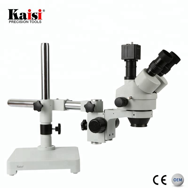 Microscopio trinoculare stereo - Trinocular Stereo Microscope 7X-45X recensione e prezzo
