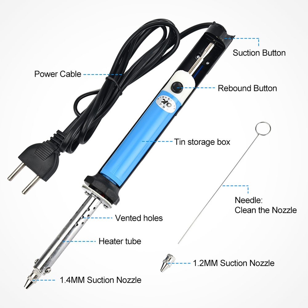 AC 110 V/220 V Elettrico Dissa - Desoldering Pump Electric Vacuum Station recensione e prezzo